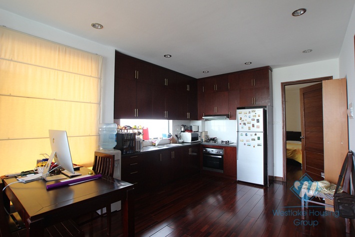 Lake view 2 bedroom apartment for lease in Tay Ho district, Hanoi